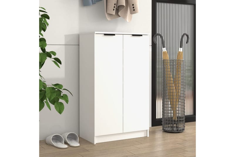 beBasic Skoskåp vit 59x35x100 cm konstruerat trä - Förvaring - Sko- & klädförvaring - Skoförvaring