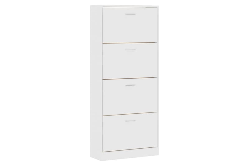 beBasic Skoskåp vit 63x24x147 cm konstruerat trä - Förvaring - Sko- & klädförvaring - Skoförvaring