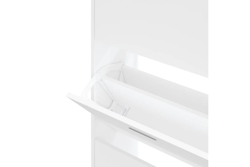beBasic Skoskåp vit 63x24x147 cm konstruerat trä - Förvaring - Sko- & klädförvaring - Skoförvaring