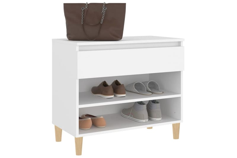 beBasic Skoskåp vit 70x36x60 cm konstruerat trä - Förvaring - Sko- & klädförvaring - Skoförvaring