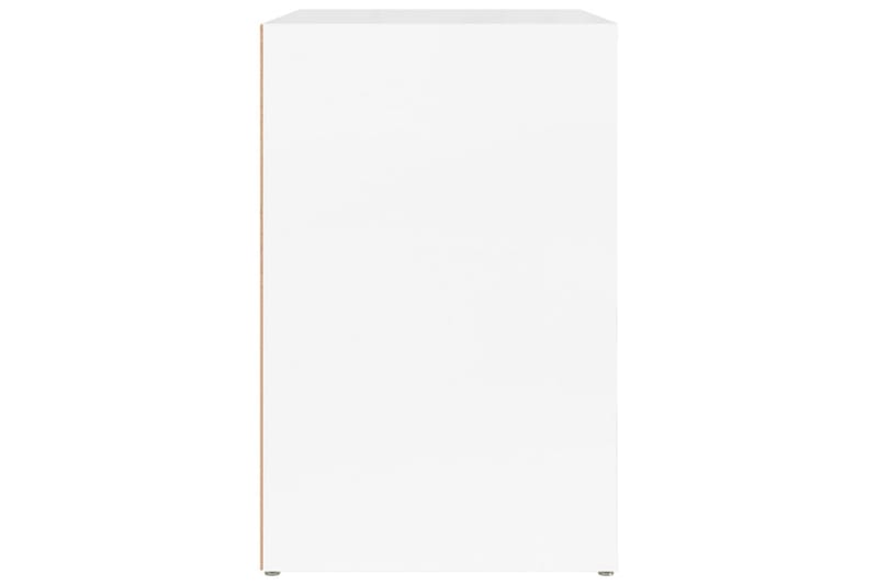 beBasic Skoskåp vit högglans 130x35x54 cm konstruerat trä - Förvaring - Sko- & klädförvaring - Skoförvaring