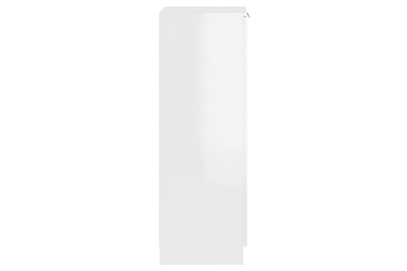 beBasic Skoskåp vit högglans 30x35x100 cm konstruerat trä - Förvaring - Sko- & klädförvaring - Skoförvaring