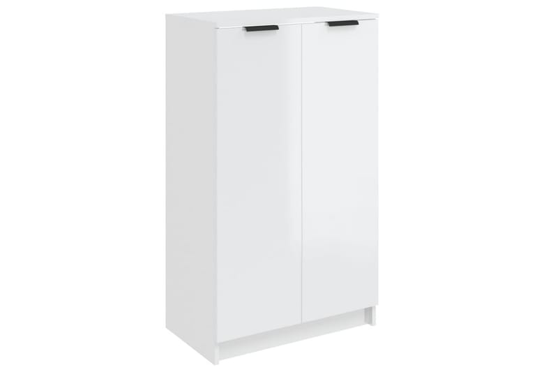 beBasic Skoskåp vit högglans 59x35x100 cm konstruerat trä - Förvaring - Sko- & klädförvaring - Skoförvaring