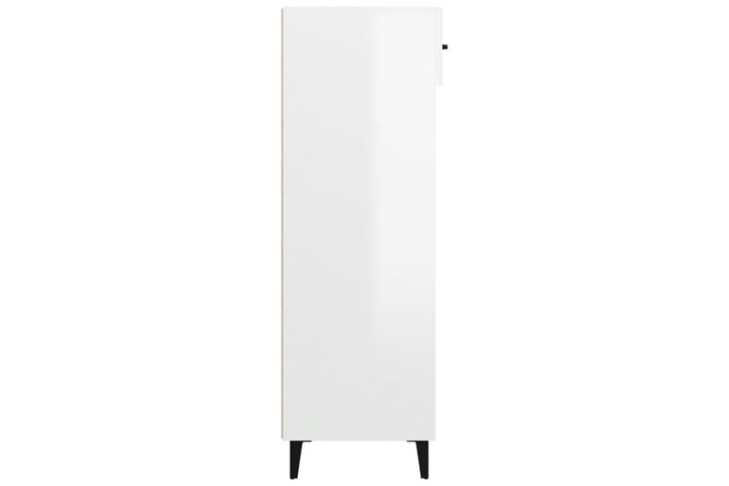 beBasic Skoskåp vit högglans 60x35x105 cm konstruerat trä - Förvaring - Sko- & klädförvaring - Skoförvaring