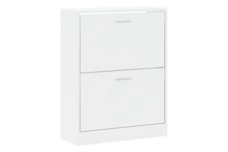 beBasic Skoskåp vit högglans 63x24x81 cm konstruerat trä - Förvaring - Sko- & klädförvaring - Skoförvaring