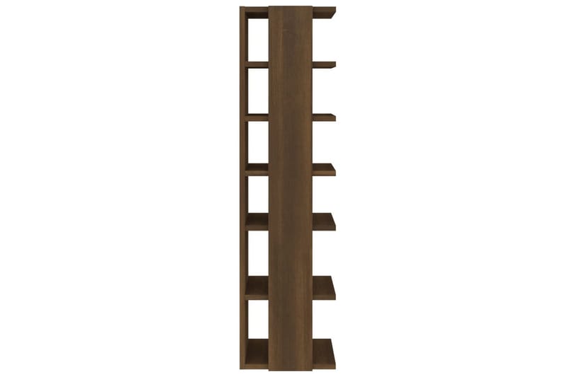 beBasic Skoställ 2 st brun ek 25x27x102 cm konstruerat trä - Förvaring - Sko- & klädförvaring - Skoförvaring