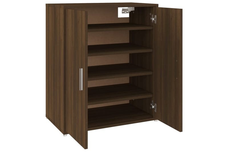 beBasic Skoställ brun ek 60x35x70 cm konstruerat trä - Förvaring - Sko- & klädförvaring - Skoförvaring