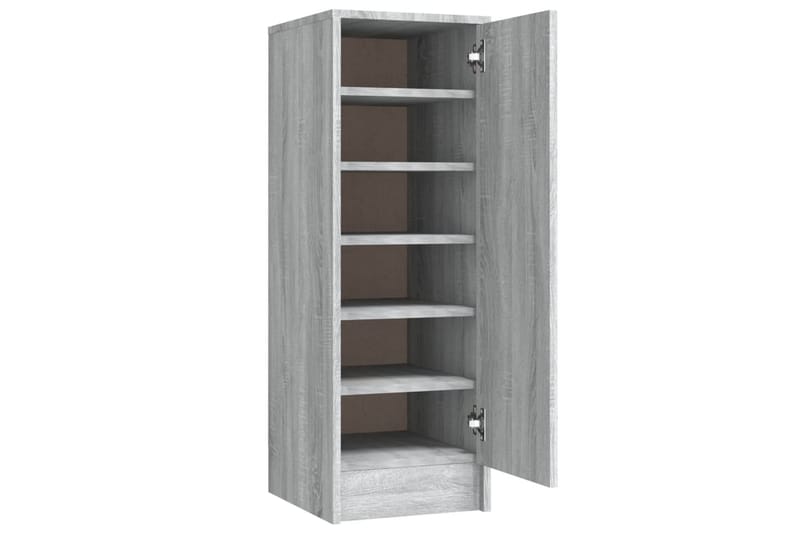 beBasic Skoställ grå sonoma 32x35x92 cm konstruerat trä - Förvaring - Sko- & klädförvaring - Skoförvaring