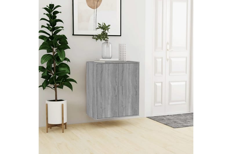 beBasic Skoställ grå sonoma 60x35x70 cm konstruerat trä - Förvaring - Sko- & klädförvaring - Skoförvaring
