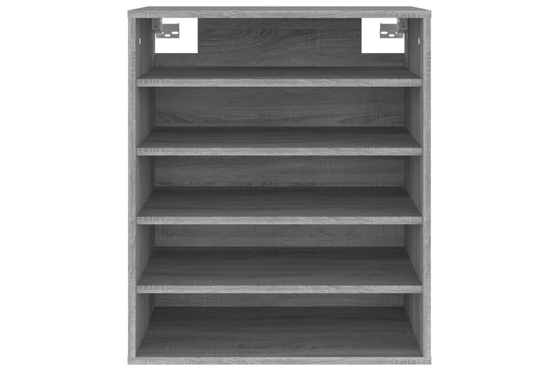 beBasic Skoställ grå sonoma 60x35x70 cm konstruerat trä - Förvaring - Sko- & klädförvaring - Skoförvaring