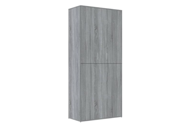 beBasic Skoställ grå sonoma 80x39x178 cm konstruerat trä - Förvaring - Sko- & klädförvaring - Skoförvaring