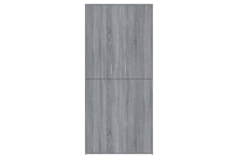 beBasic Skoställ grå sonoma 80x39x178 cm konstruerat trä - Förvaring - Sko- & klädförvaring - Skoförvaring
