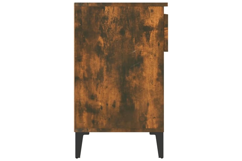 beBasic Skoställ rökfärgad ek 102x36x60 cm konstruerat trä - Förvaring - Sko- & klädförvaring - Skoförvaring