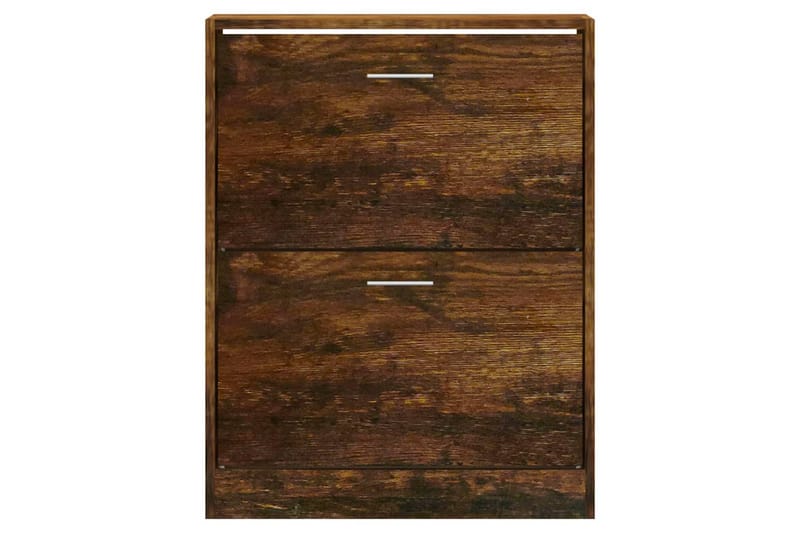 beBasic Skoställ rökfärgad ek 63x24x81 cm konstruerat trä - Förvaring - Sko- & klädförvaring - Skoförvaring