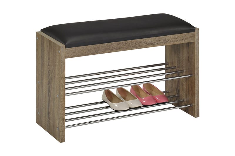 Beno Skohylla 79,5x30x50 cm Mörk Brun