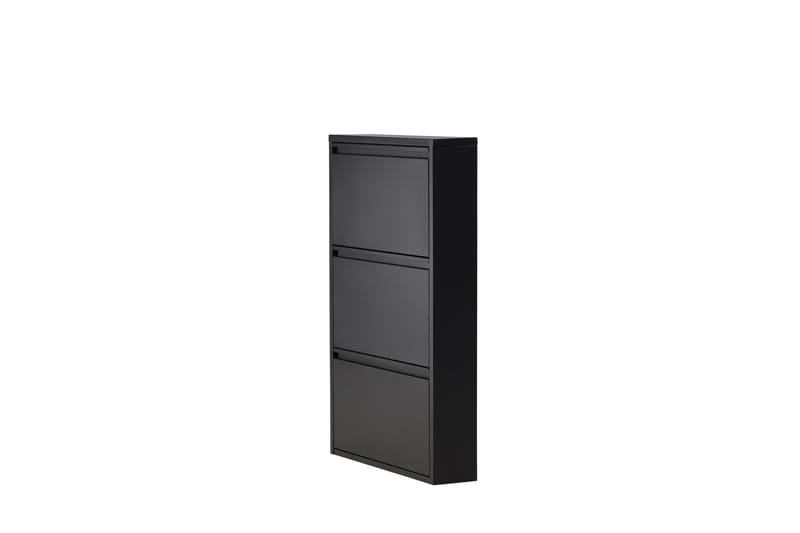 Bonito Skoskåp 60x15 cm - Svart - Förvaring - Sko- & klädförvaring - Skoförvaring