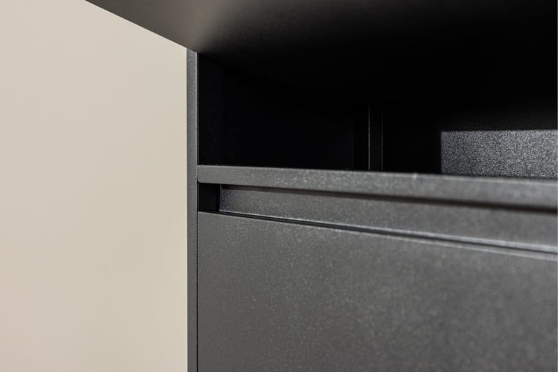 Bonito Skoskåp 60x15 cm - Svart - Förvaring - Sko- & klädförvaring - Skoförvaring