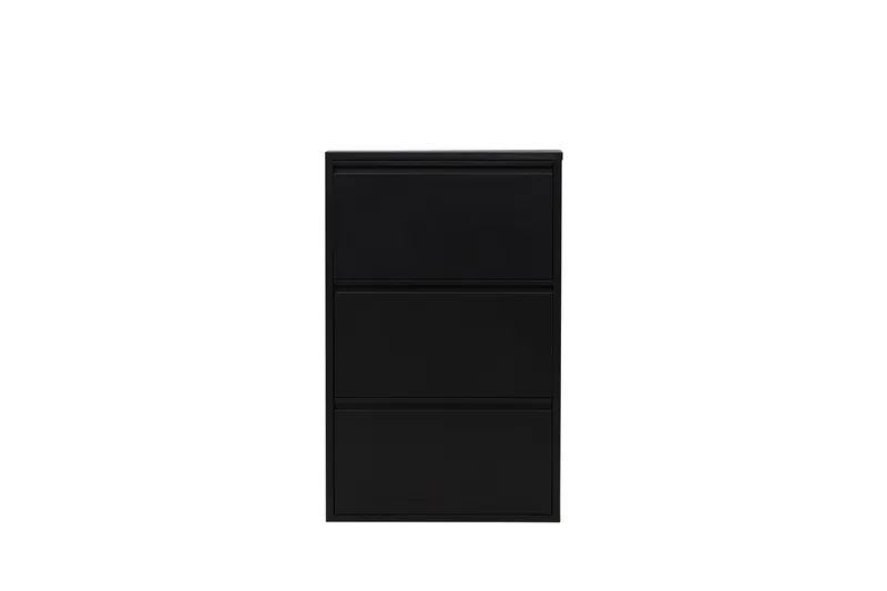 Bonito Skoskåp 60x15 cm - Svart - Förvaring - Sko- & klädförvaring - Skoförvaring