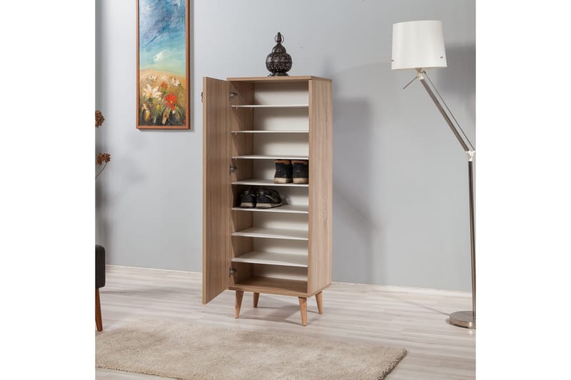 Brokind Skoskåp 50 cm - Brun/Mönstrad - Förvaring - Sko- & klädförvaring - Skoförvaring
