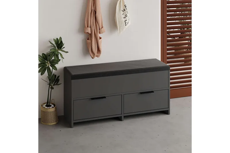 Cove Skoskåp 106 cm - Antracit - Förvaring - Sko- & klädförvaring - Skoförvaring