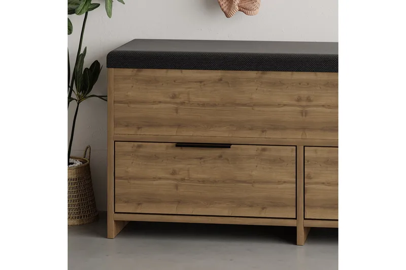 Cove Skoskåp 106 cm - Brun - Förvaring - Sko- & klädförvaring - Skoförvaring