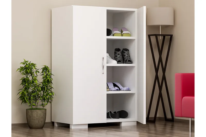 Decorotika Skoskåp - Vit - Förvaring - Sko- & klädförvaring - Skoförvaring