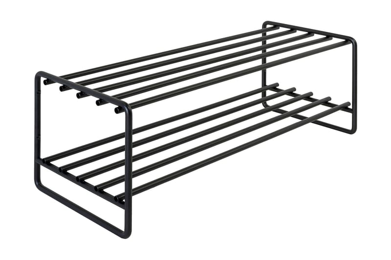 DISPOL Skohylla 70 cm Svart - Skoförvaring - Skohylla & skoställ