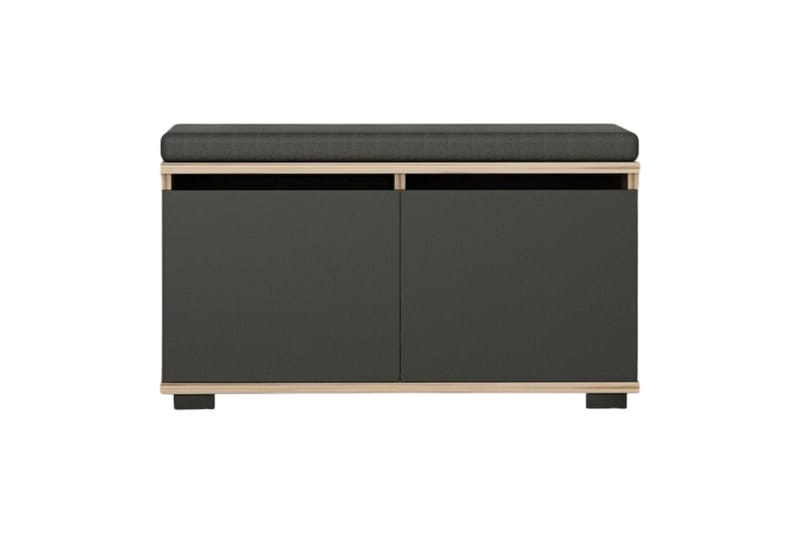 Drago Skoskåp 80 cm - Valnöt/Svart - Förvaring - Sko- & klädförvaring - Skoförvaring