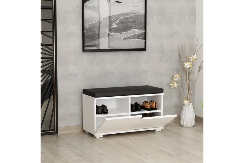 Drago Skoskåp 80 cm - Vit - Förvaring - Sko- & klädförvaring - Skoförvaring