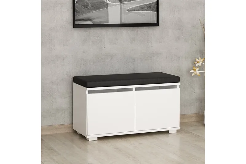 Drago Skoskåp 80 cm - Vit - Förvaring - Sko- & klädförvaring - Skoförvaring