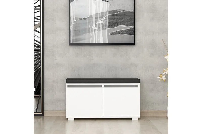 Drago Skoskåp 80 cm - Vit - Förvaring - Sko- & klädförvaring - Skoförvaring