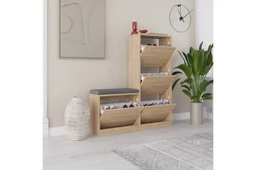 Dude Skoskåp 105 cm - Ek - Förvaring - Sko- & klädförvaring - Skoförvaring