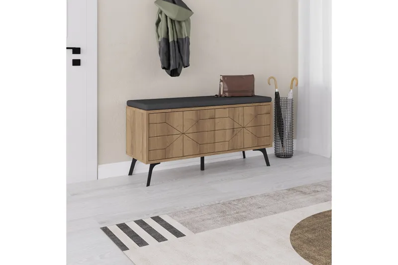 Dune Skoskåp 107 cm - Brun - Förvaring - Sko- & klädförvaring - Skoförvaring