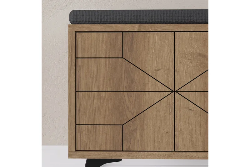 Dune Skoskåp 107 cm - Brun - Förvaring - Sko- & klädförvaring - Skoförvaring