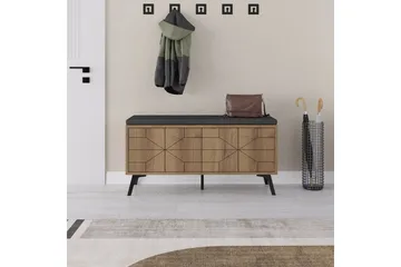 Dune Skoskåp 107 cm - Brun - Förvaring - Sko- & klädförvaring - Skoförvaring