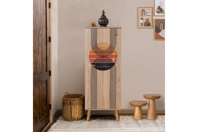 Gelsgan Skoskåp 50 cm - Natur - Förvaring - Sko- & klädförvaring - Skoförvaring