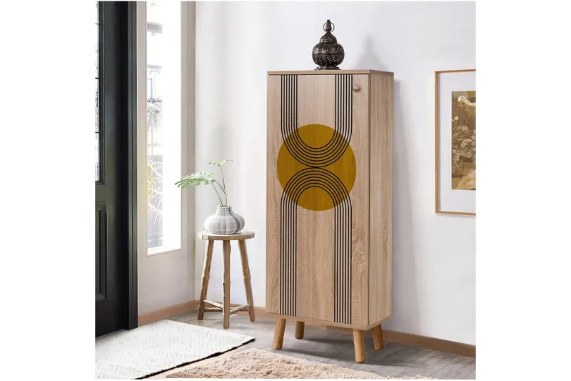 Gelsgan Skoskåp 50 cm - Natur - Förvaring - Sko- & klädförvaring - Skoförvaring