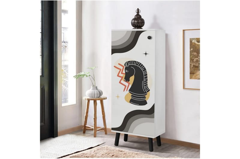 Gelsgan Skoskåp 50 cm - Svart - Förvaring - Sko- & klädförvaring - Skoförvaring