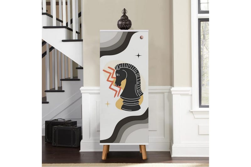 Gelsgan Skoskåp 50 cm - Vit - Förvaring - Sko- & klädförvaring - Skoförvaring