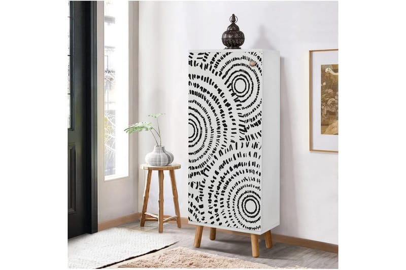 Gelsgan Skoskåp 50 cm - Vit - Förvaring - Sko- & klädförvaring - Skoförvaring