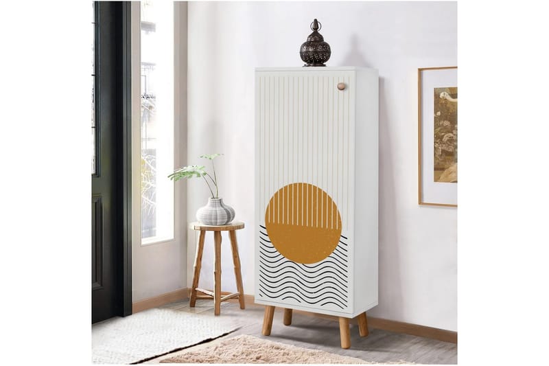 Gelsgan Skoskåp 50 cm - Vit - Förvaring - Sko- & klädförvaring - Skoförvaring