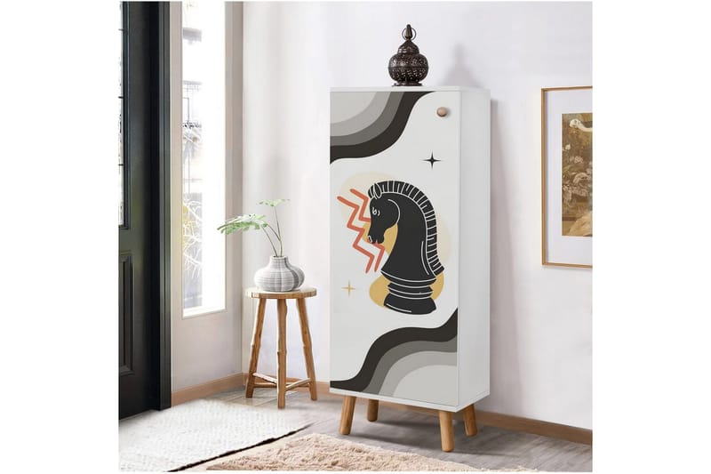 Gelsgan Skoskåp 50 cm - Vit - Förvaring - Sko- & klädförvaring - Skoförvaring