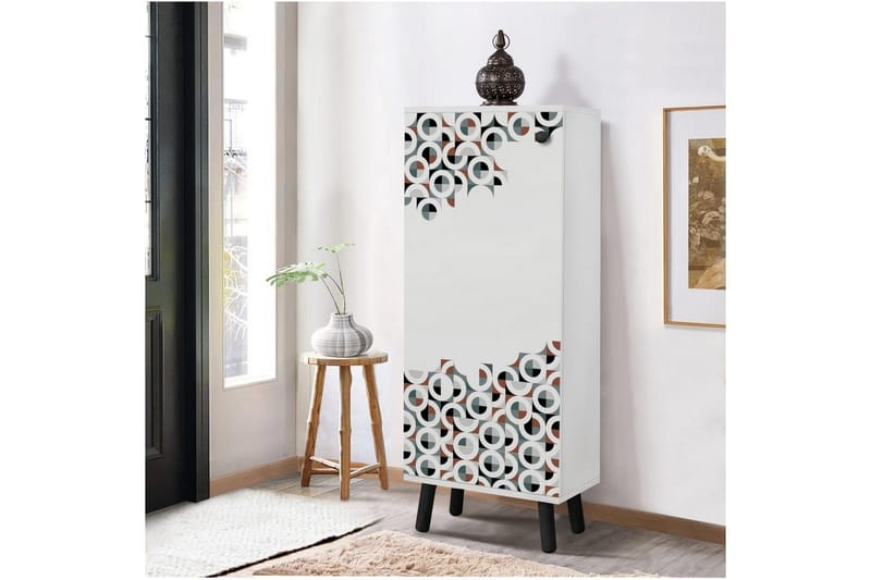 Gelsgan Skoskåp 50 cm - Vit - Förvaring - Sko- & klädförvaring - Skoförvaring