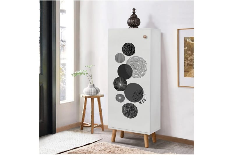 Gelsgan Skoskåp 50 cm - Vit - Förvaring - Sko- & klädförvaring - Skoförvaring