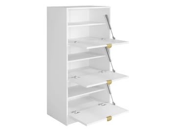 Gudelia Skoskåp 60 cm - vit - Förvaring - Sko- & klädförvaring - Skoförvaring