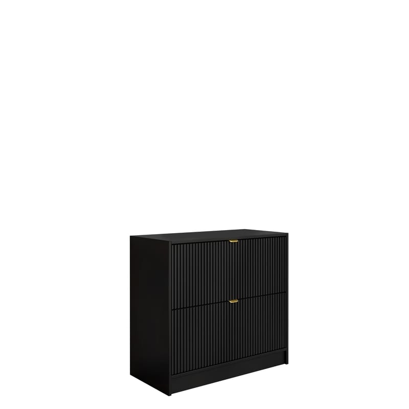 Gudelia Skoskåp 80 cm, svart