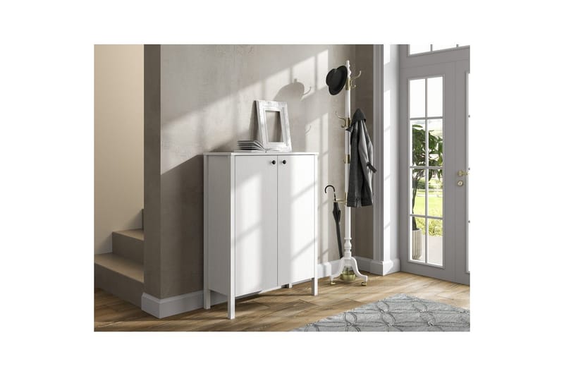 Haviland Skoskåp 90 cm - Natur/Vit - Förvaring - Sko- & klädförvaring - Skoförvaring