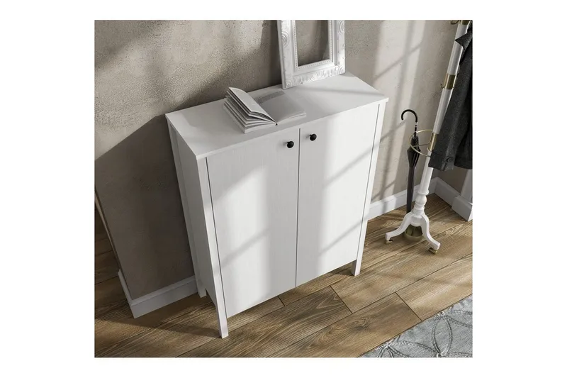 Haviland Skoskåp 90 cm - Natur/Vit - Förvaring - Sko- & klädförvaring - Skoförvaring