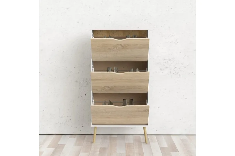 Hostafranc Skoskåp 70 cm - Vit - Förvaring - Sko- & klädförvaring - Skoförvaring