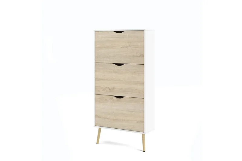 Hostafranc Skoskåp 70 cm, Vit